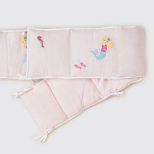 Mermaids Pink Reversible Bumper