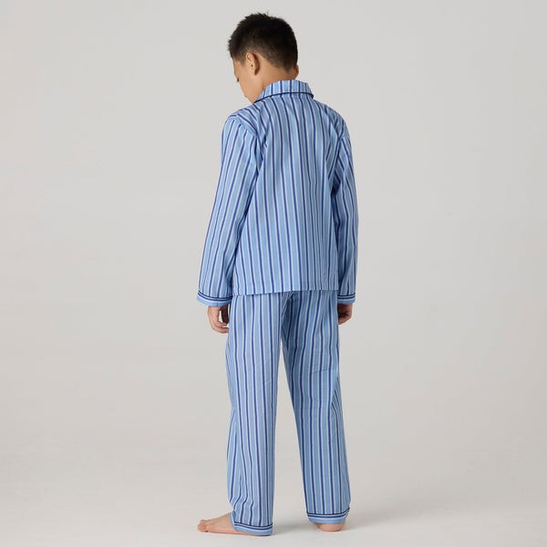 Nautical Striped Pajama Set For Kids