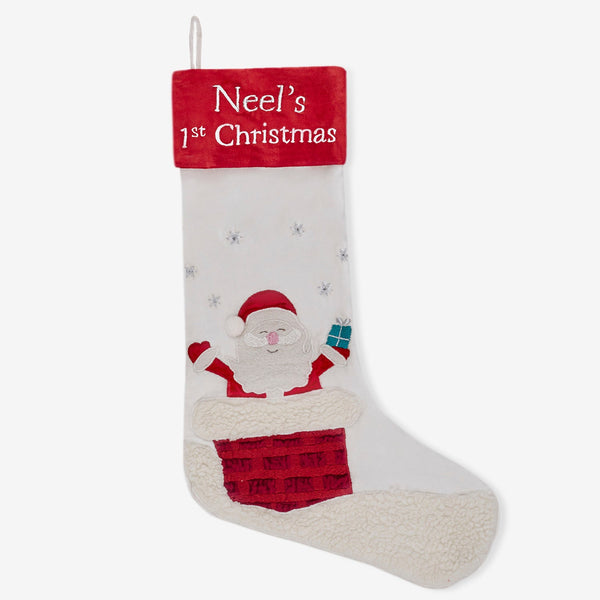 Christmas Night Luxe Stocking