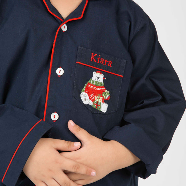 Happy Polar Bear Pajama Set