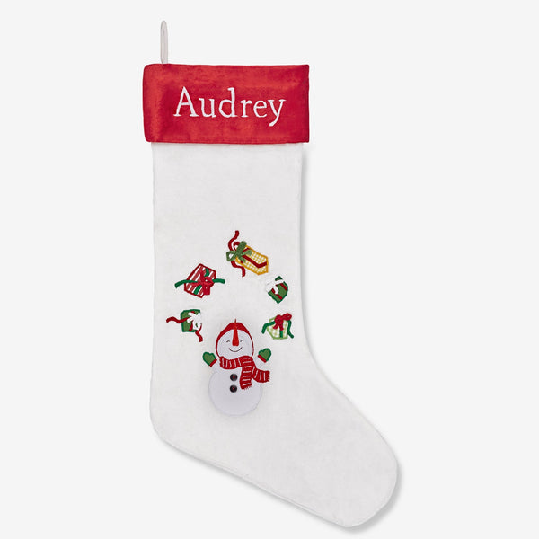 Juggling Snowman Stocking (Winter Joys Collection)