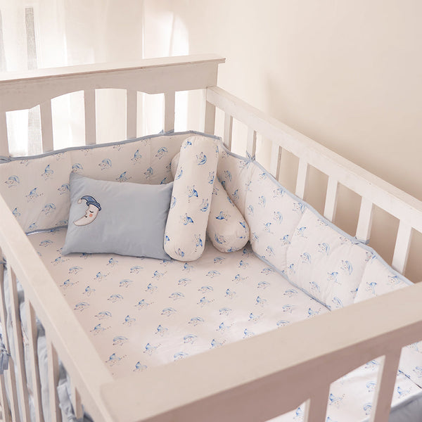 Celestial Blue Pillow/Bolster Set