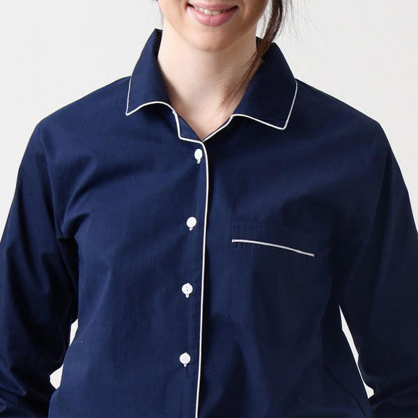 Women Midnight Navy Pajama Set