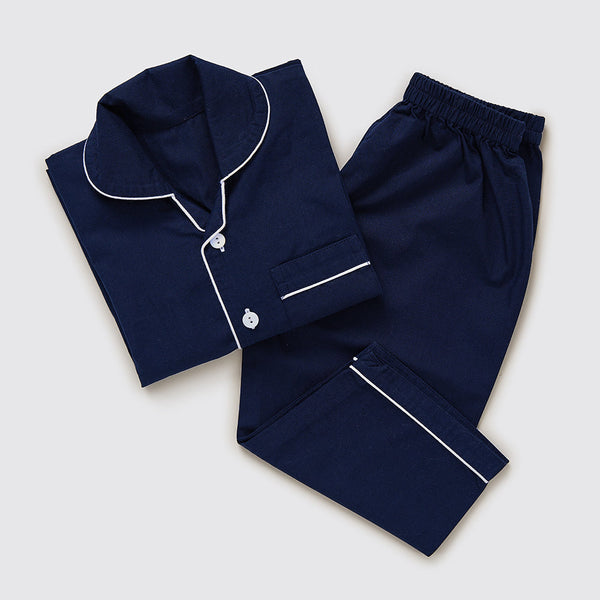 Women Midnight Navy Pajama Set