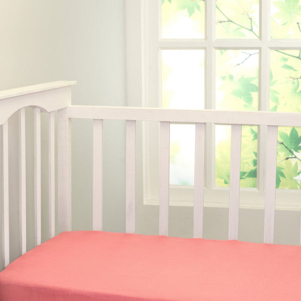 Classic Solid Fitted Sheet (Dark Pink)