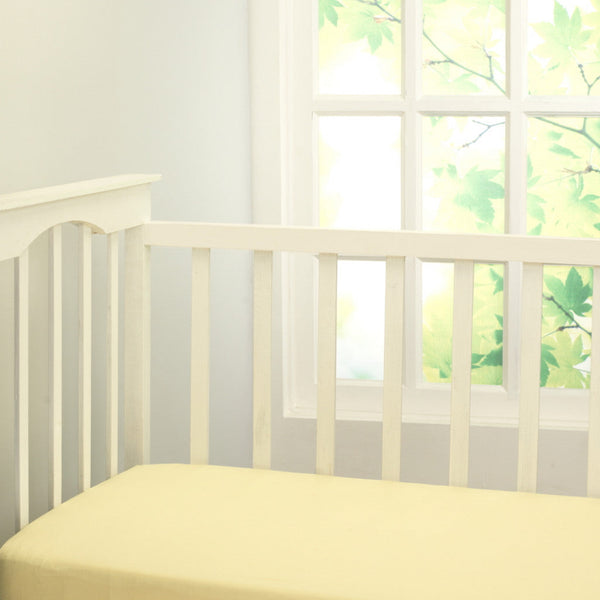 Classic Solid Fitted Sheet (Yellow)