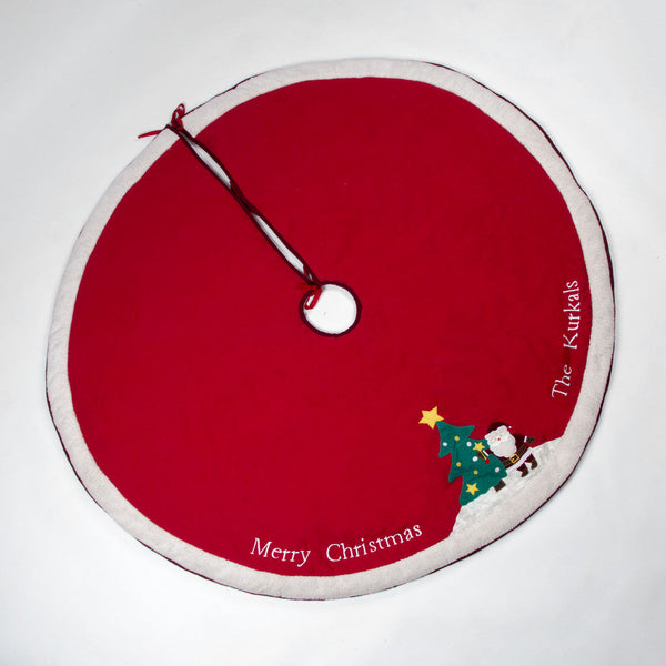 Merry Christmas Tree Skirt