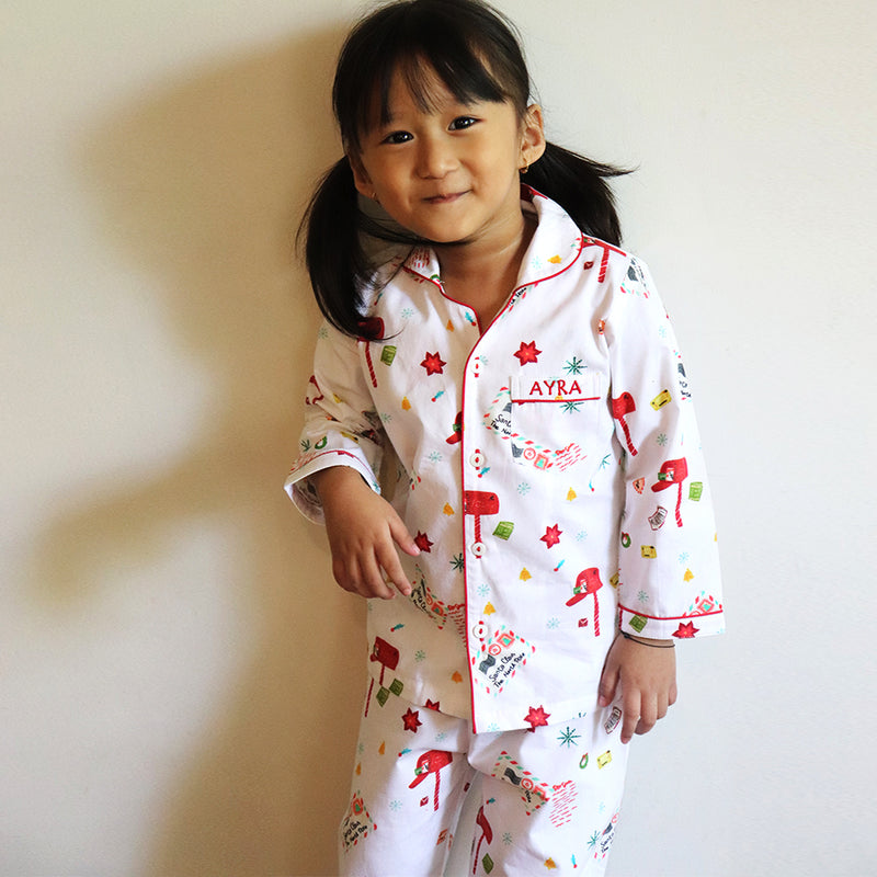 Letter To Santa Pajama Set