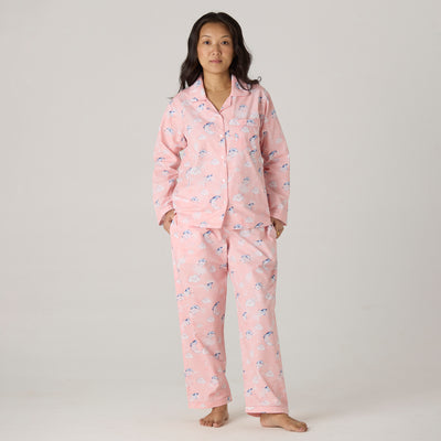 Women Organic Celestial Pink Pajama Set