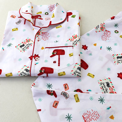 Men Letter To Santa Pajama Set