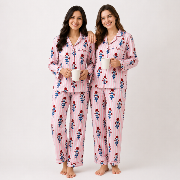 Women Riviera Pima Pajama Set