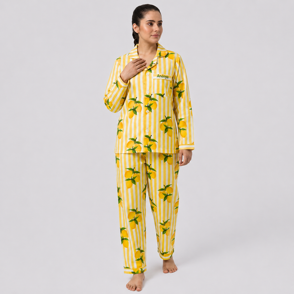 Women Amalfi Pima Pajama Set