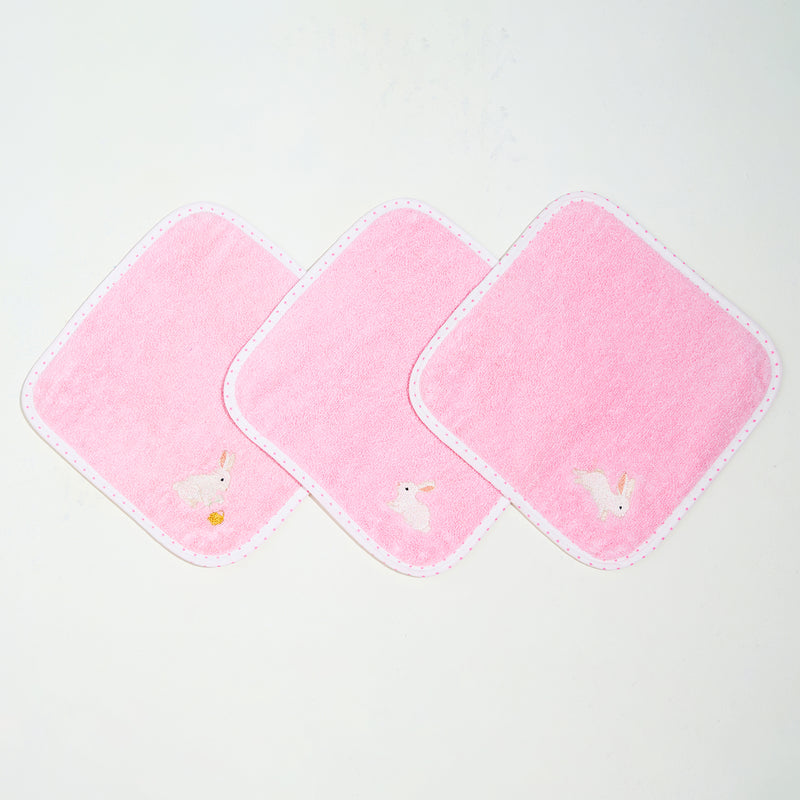 Bunny Hop Washcloth Set