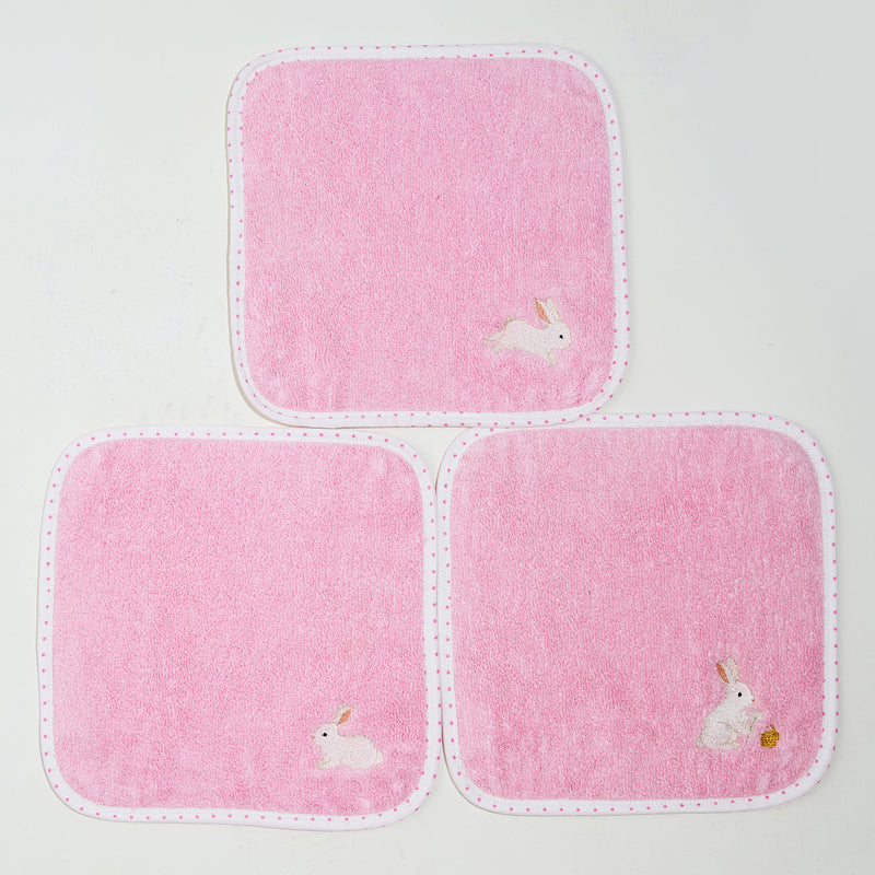 Bunny Hop Washcloth Set