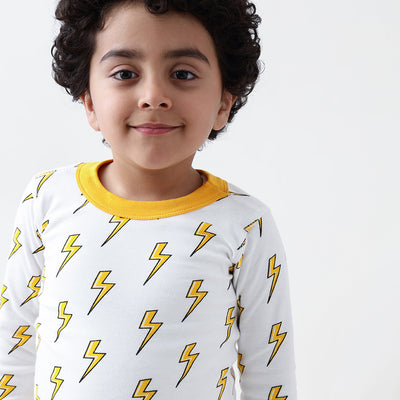 Lightning Jersey Pajama Set