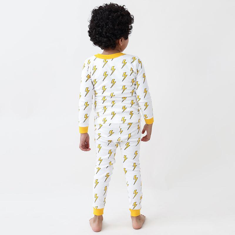 Lightning Jersey Pajama Set