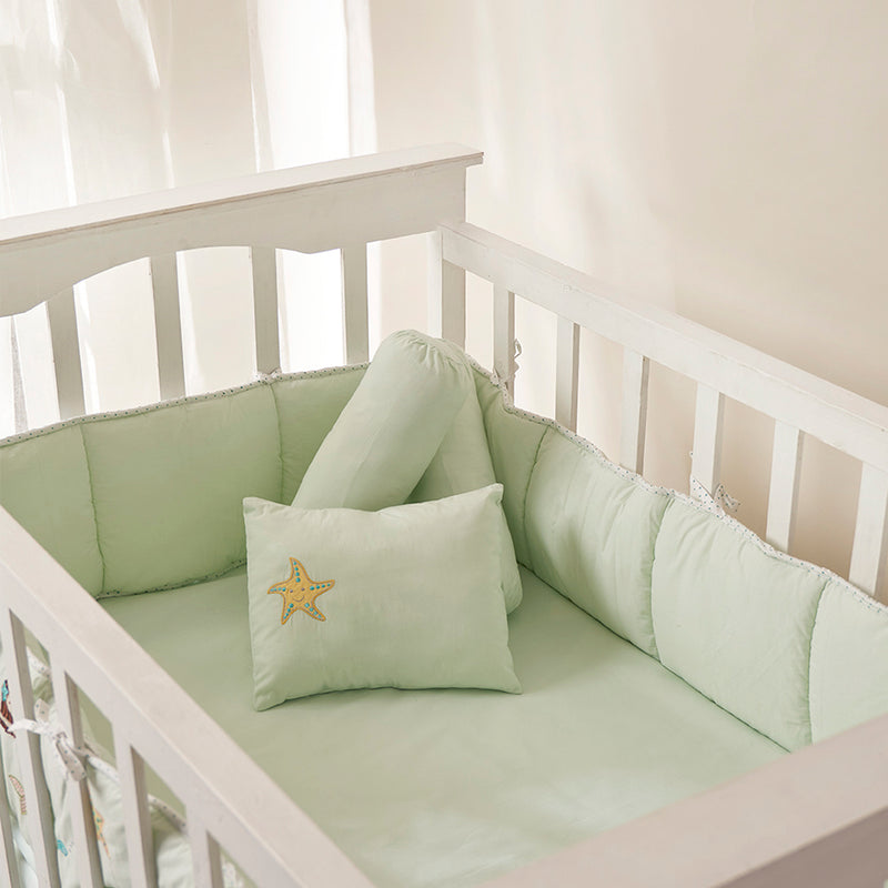 Mermaids Mint Complete Crib Bedding Set Little West Street