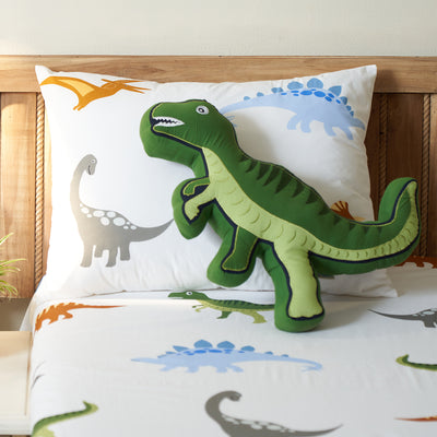 T-Rex Dino Decorative Pillow