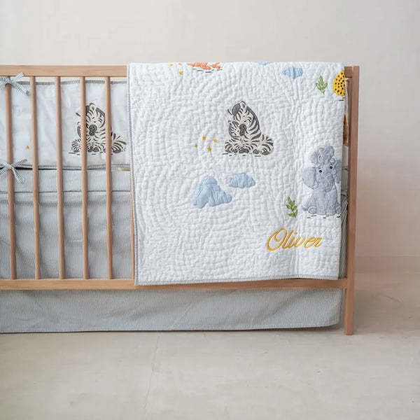 Snuggle Safari Reversible Bumper