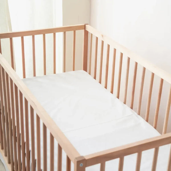 Classic Grey Crib Sheet