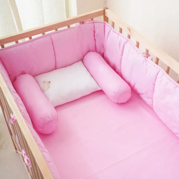 Classic Pink Crib Sheet