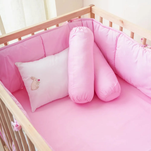 Classic Pink Crib Sheet