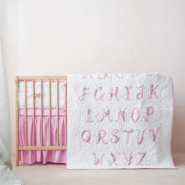 Classic Pink Crib Sheet