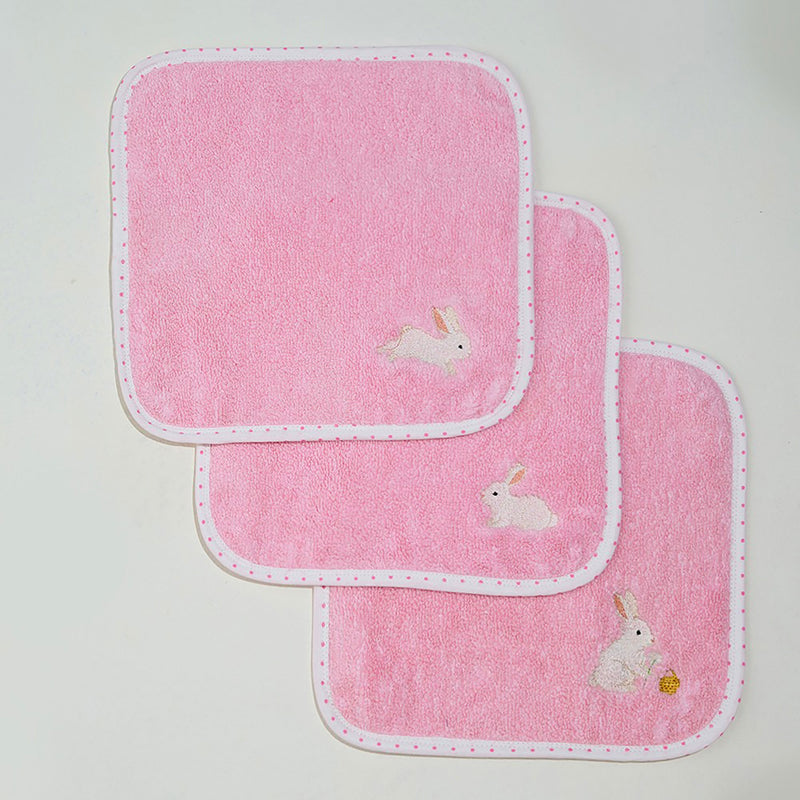 Bunny Hop Washcloth Set