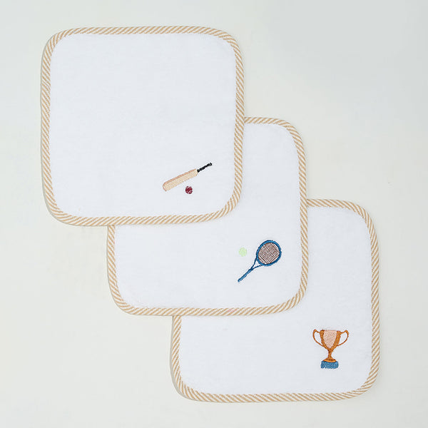 Game On Washcloth Set