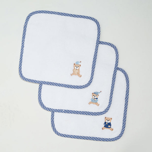 Teddy Hugs Washcloth Set