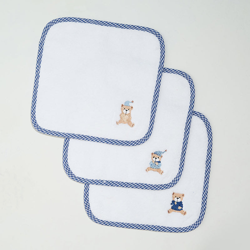 Teddy Hugs Washcloth Set