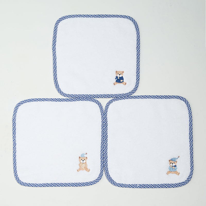 Teddy Hugs Washcloth Set