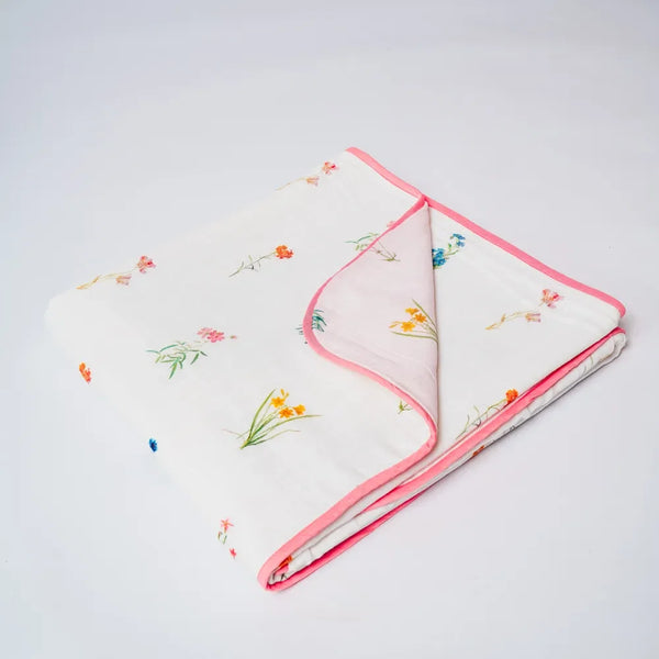 Botanical Organic Reversible Blanket