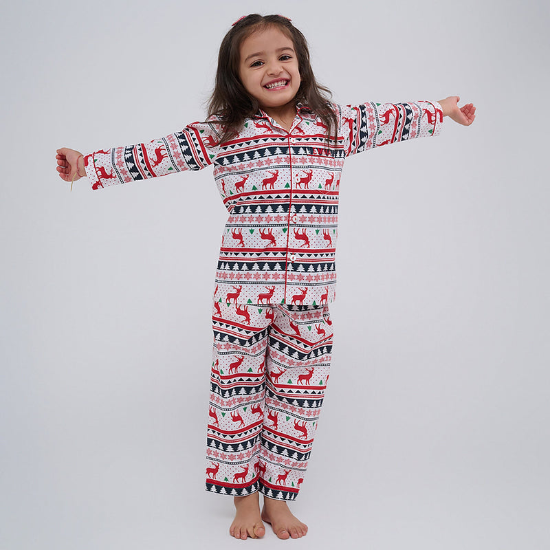 Nordic Nights Pajama Set For Kids