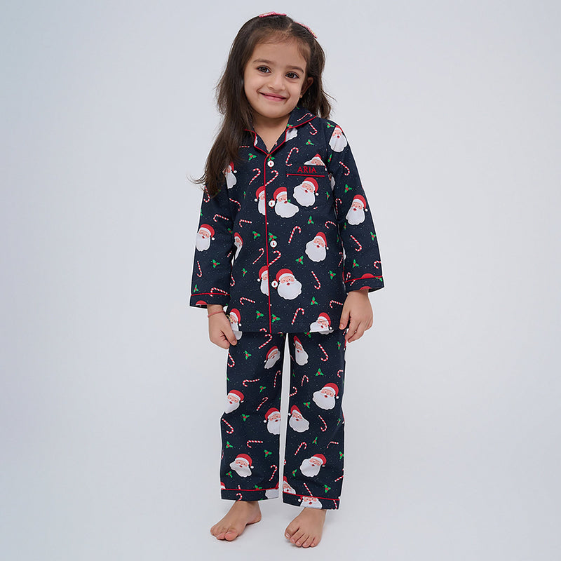 Sweet Santa Pajama Set For Kids