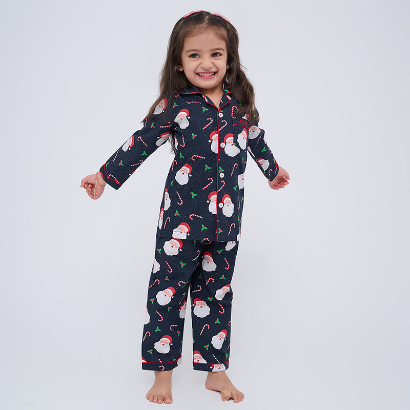 Sweet Santa Pajama Set For Kids