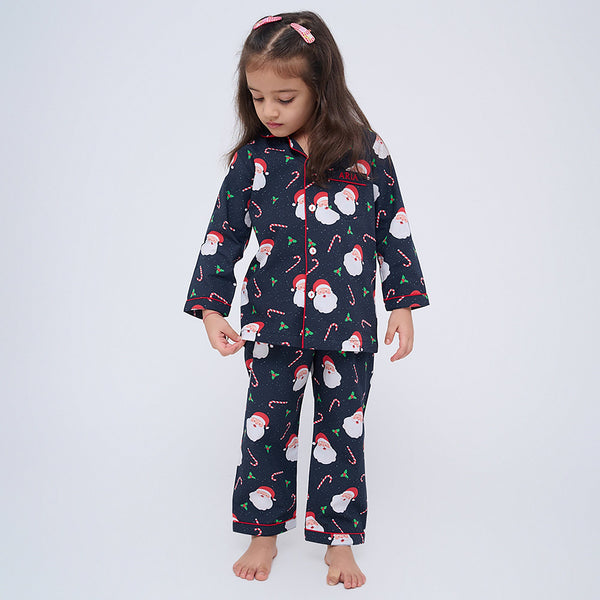 Sweet Santa Pajama Set For Kids