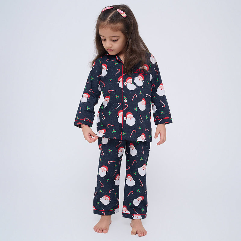 Sweet Santa Pajama Set For Kids