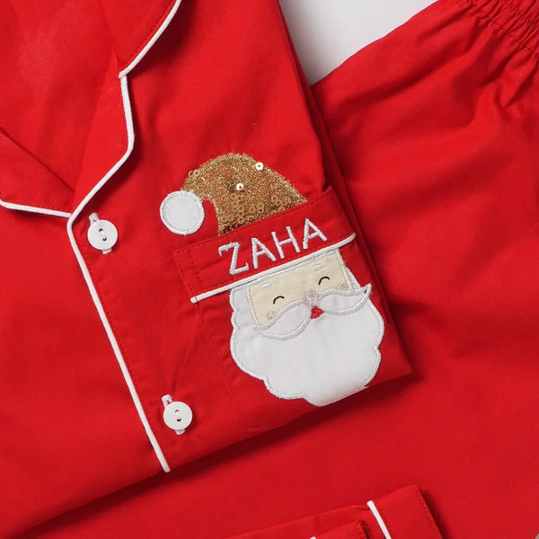 Men Santa Sparkle Pajama Set