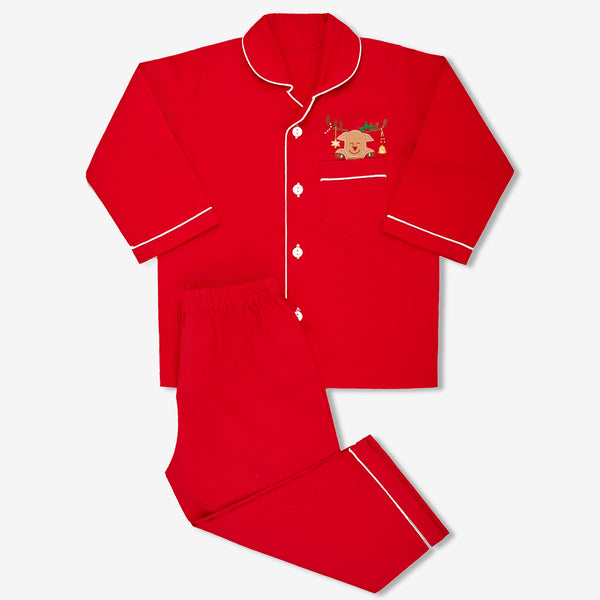 Men Reindeer Pajama Set