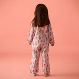 Florals Pima Pajama Set For Kids