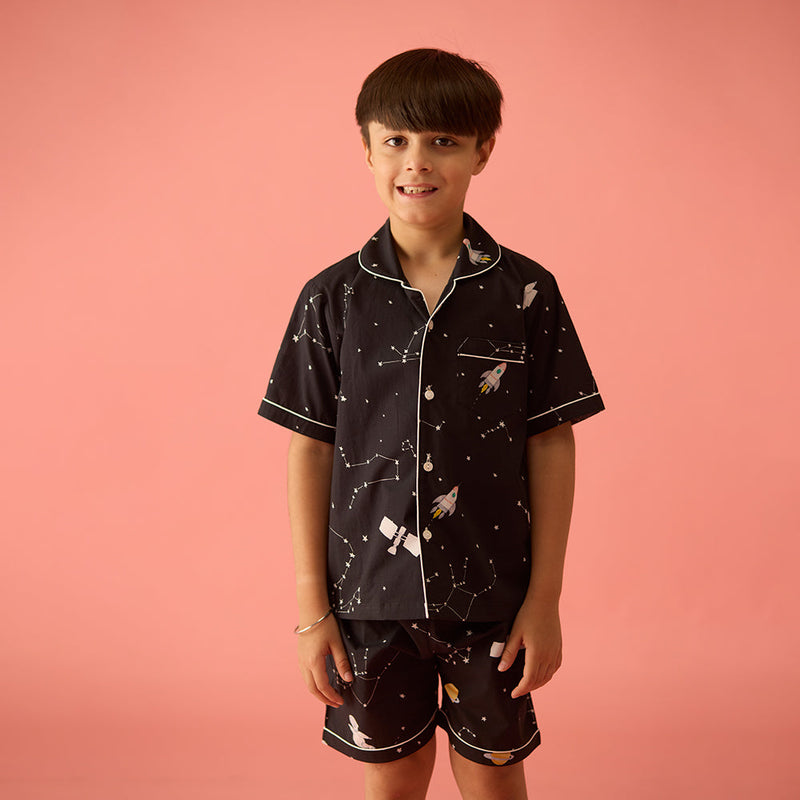 Universe Pima Shorts Set For Kids