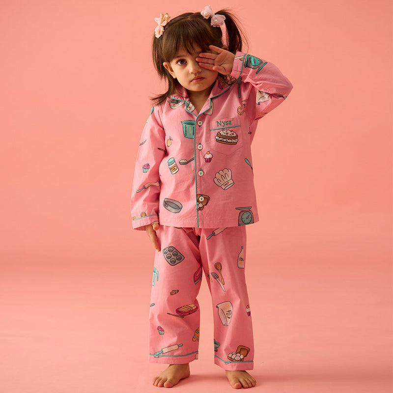 Baking Pajama Set For Kids