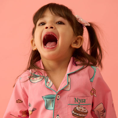 Baking Pima Pajama Set For Kids