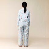 Women Jolly Striped Pajama Set