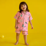 Baking Pima Shorts Set For Kids