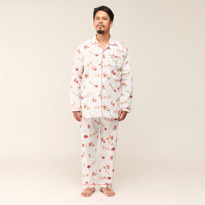 Men North Pole Pajama Set