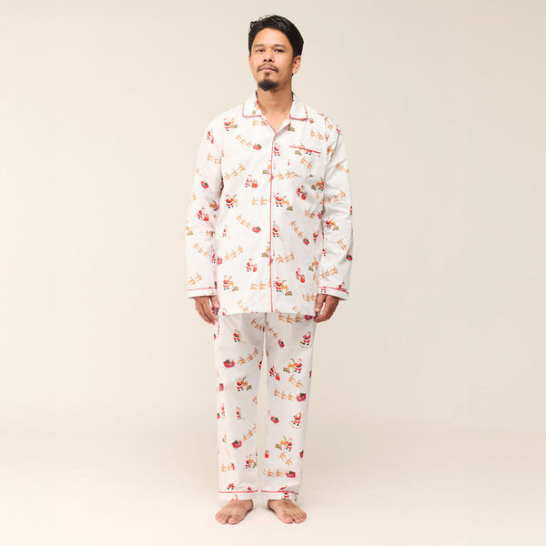 Men North Pole Pajama Set