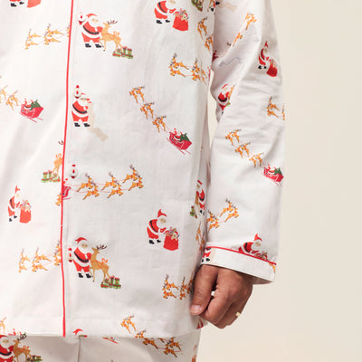 Men North Pole Pajama Set