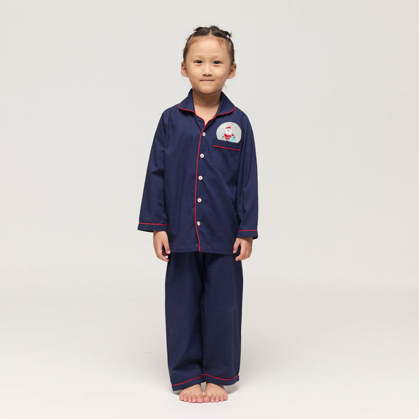 Snowy Night Pajama Set For Kids